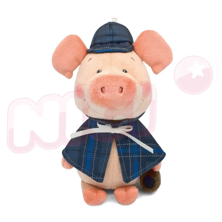 NICI福爾摩豬威比坐姿玩偶/ 25cm