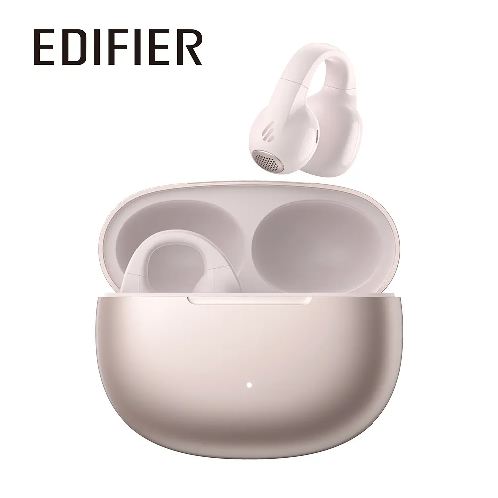 EDIFIER Comfo C 開放式耳夾藍牙耳機/ 星光粉