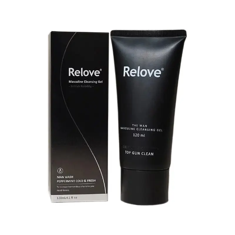 【Relove】男性專用私密潔淨凝露-英倫紳士(涼感)120ml