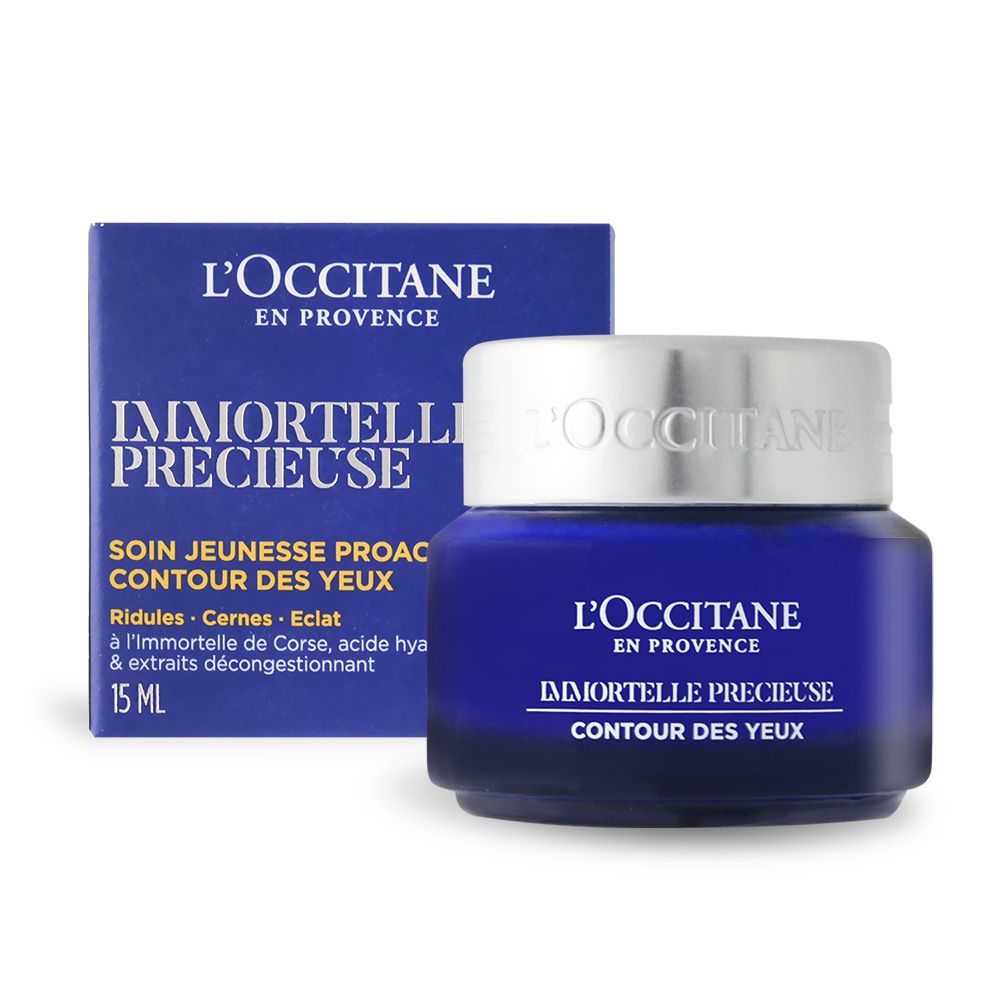 L'OCCITANE 歐舒丹 蠟菊精華眼霜/ 15ml/ 新版/ 平行輸入