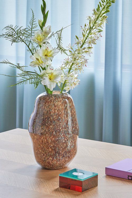 【Hübsch】- 281506 米羅不規則叢林花瓶 花器 插花七夕禮物