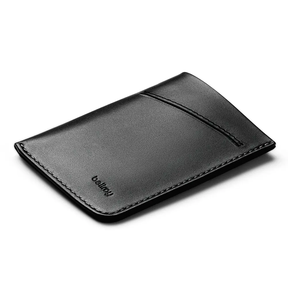 Bellroy 優質皮革超薄皮夾 卡夾/ 黑
