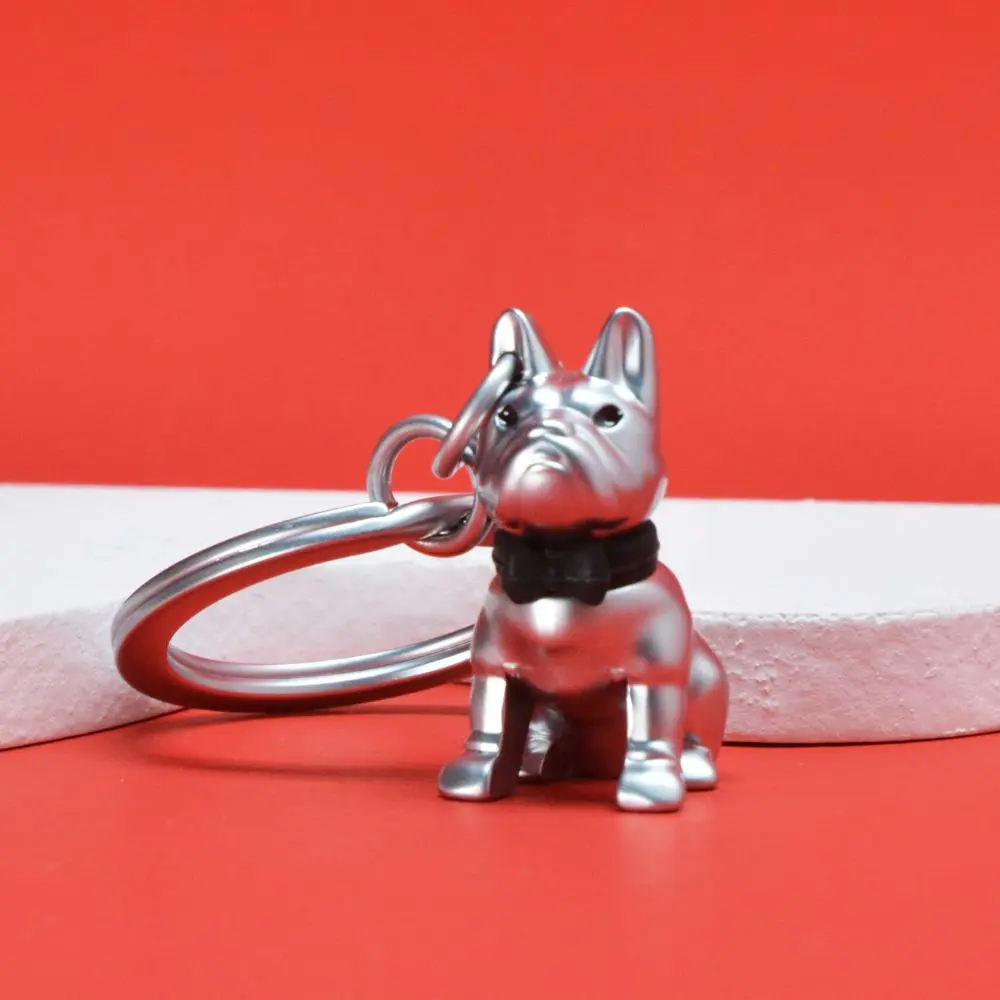 ChoclixMetalmorphose鑰匙圈/ 鬥牛犬/銀