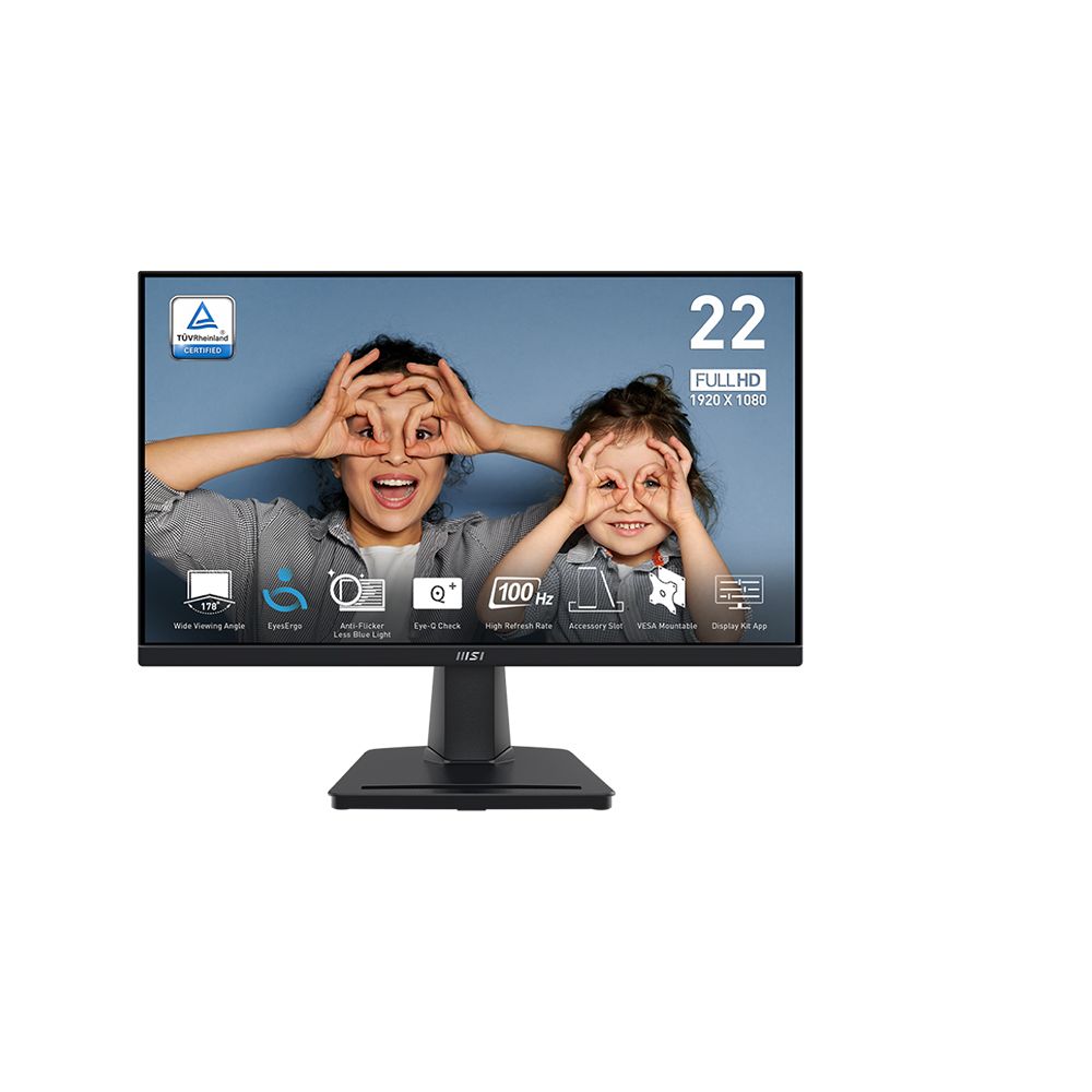MSI 微星 PRO MP225V 電腦螢幕 22吋 VA 100Hz 1ms FHD 商用螢幕 液晶螢幕 護眼螢幕 電競螢幕