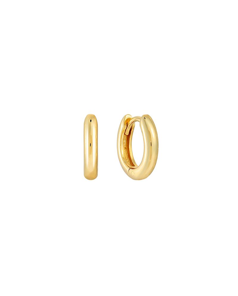 【ARTE WHITE】J&CO. JEWELRY - Luxe Minimal Chunky 存在感小圈耳環