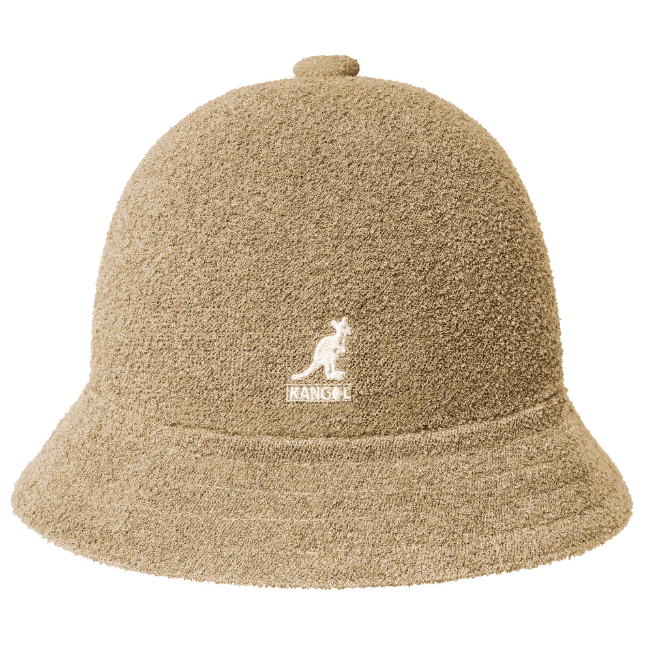KANGOL BERMUDA CASUAL鐘型帽/ 燕麥色/ L