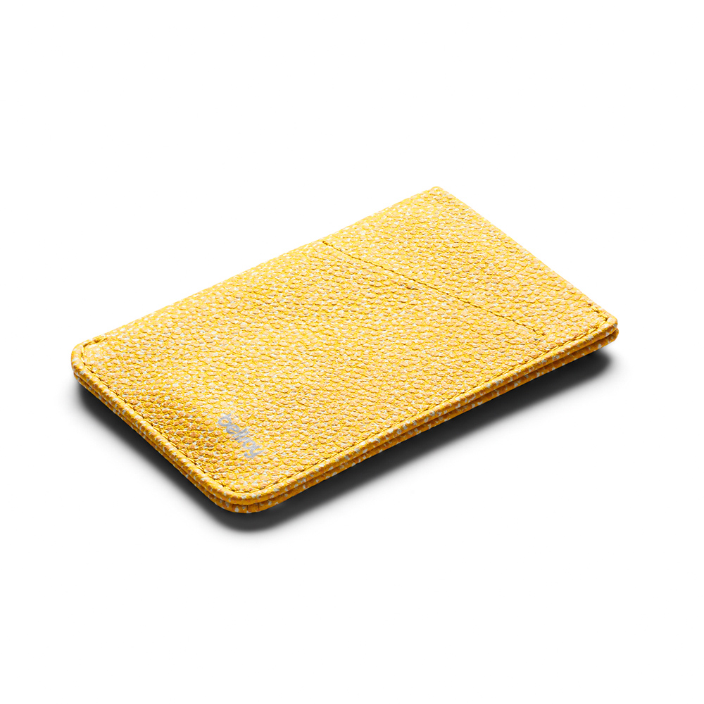 Bellroy 優質皮革名片卡夾/ 檸檬黃