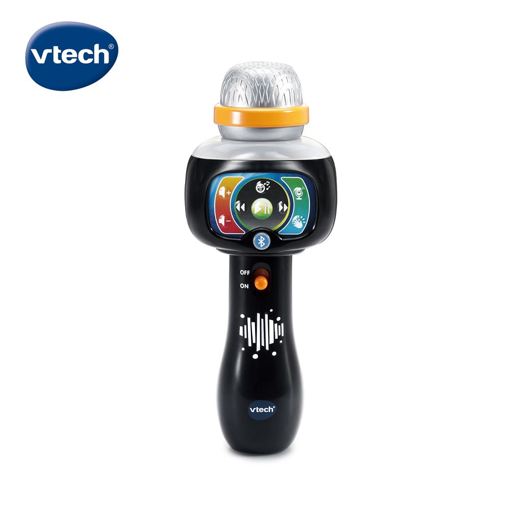 vtech兒童歡唱藍芽麥克風/ 酷炫黑