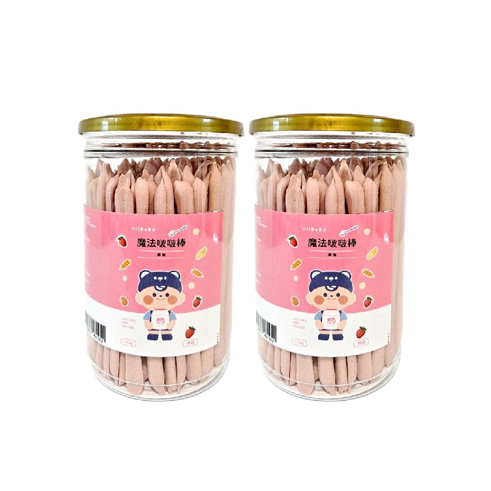 Hibebe 魔法啵啵棒 草莓2入組
