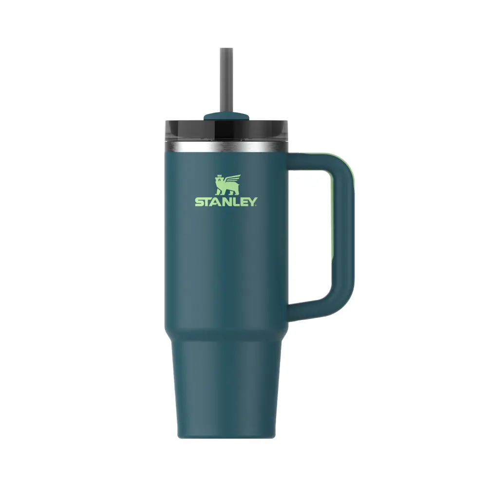 STANLEY冒險系列吸管隨手杯2.0/ 0.88L/ 星際綠