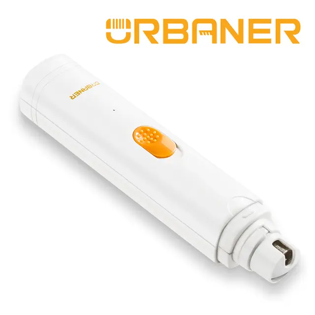 低噪音、低抗拒➤URBANER奧本電剪USB充電式電動磨甲器