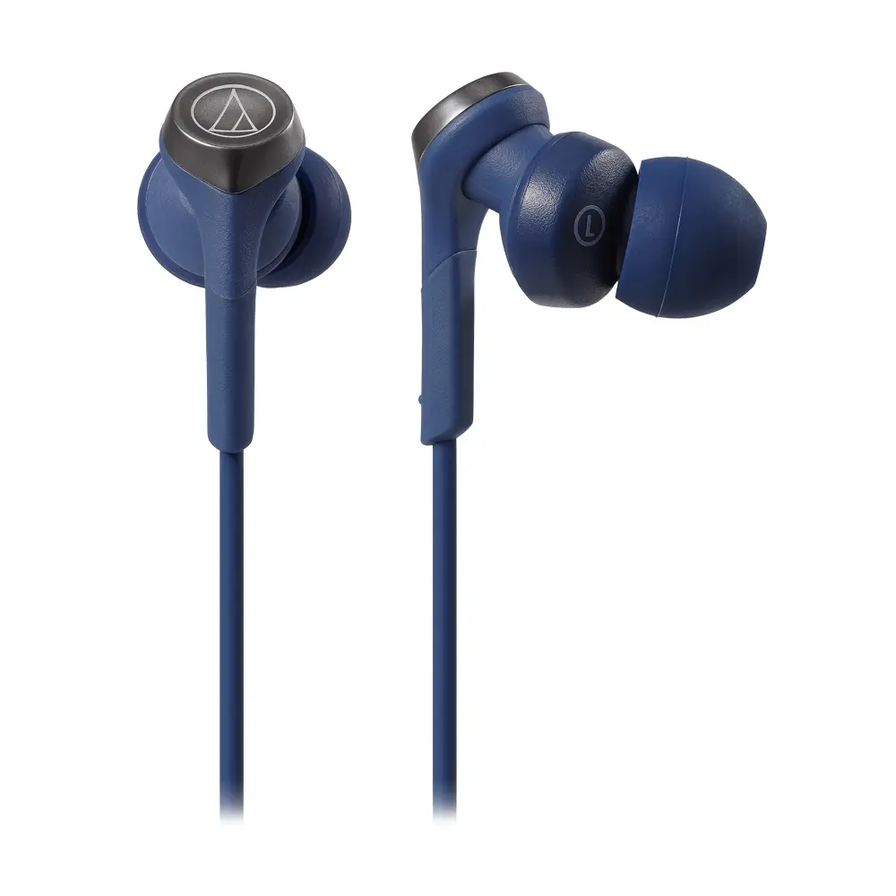audio-technica 鐵三角 ATH-CKS330XBT無線耳塞式耳機/ 藍色