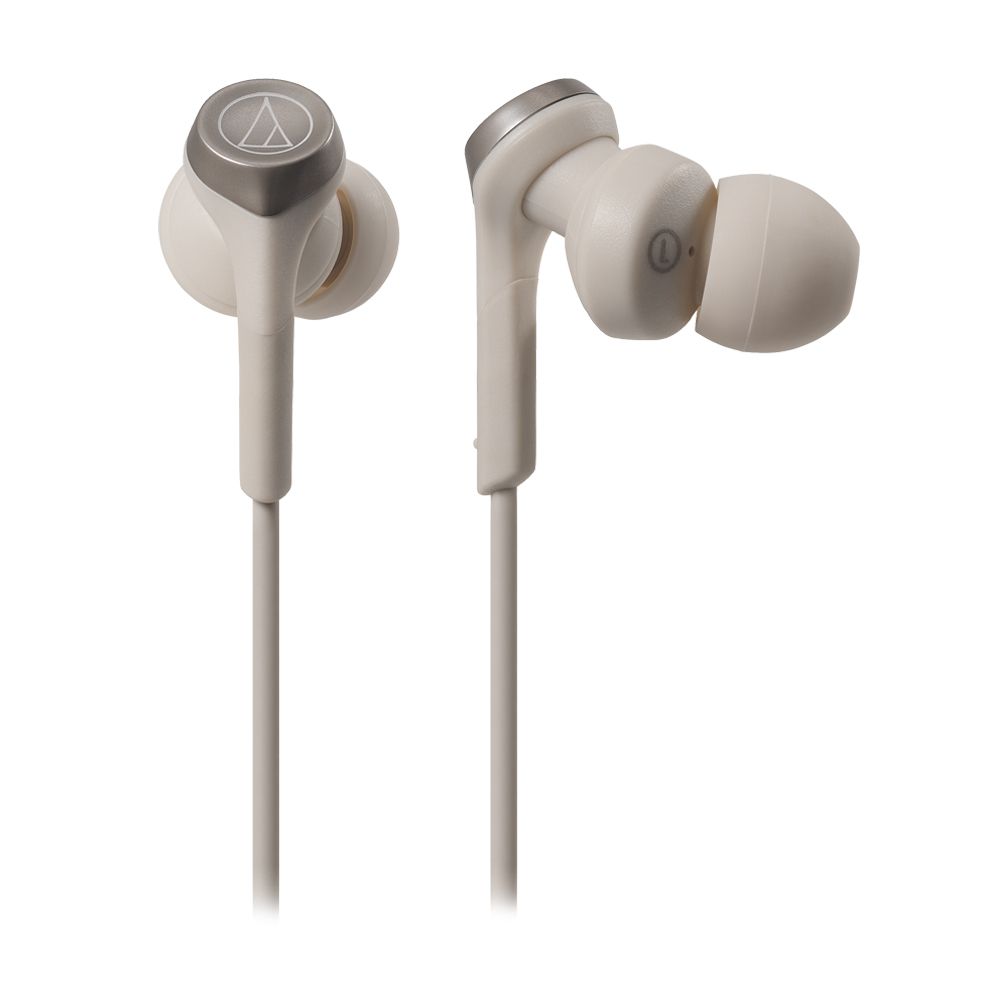 audio-technica 鐵三角 ATH-CKS330XBT無線耳塞式耳機/ 米色
