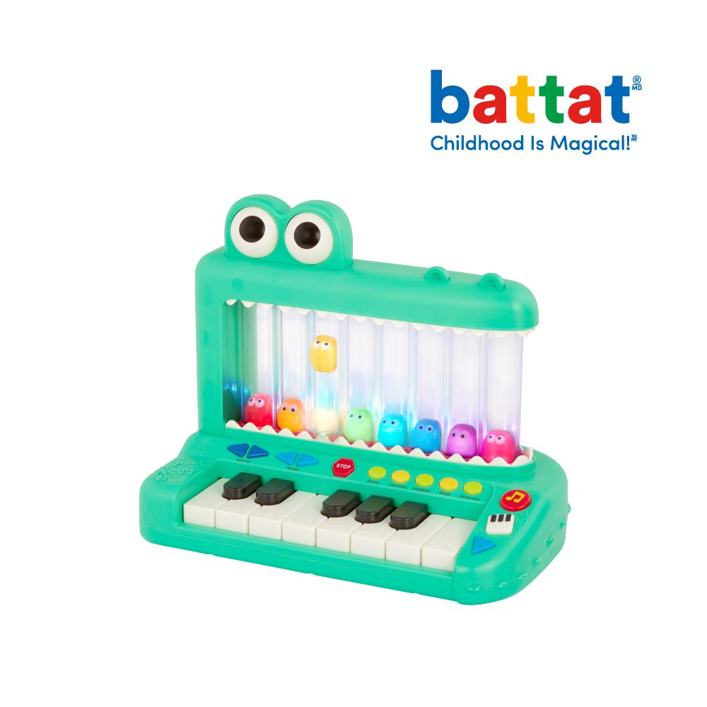Battat 噴氣鱷魚彈鋼琴