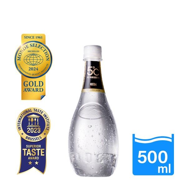 HORIEN 5℃天然無氣泡蘇打水/ 500ml/ 瓶