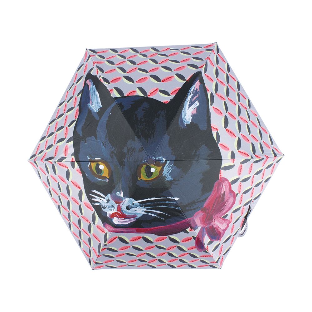 日本 Nathalie Lete 折傘/ Black Cat