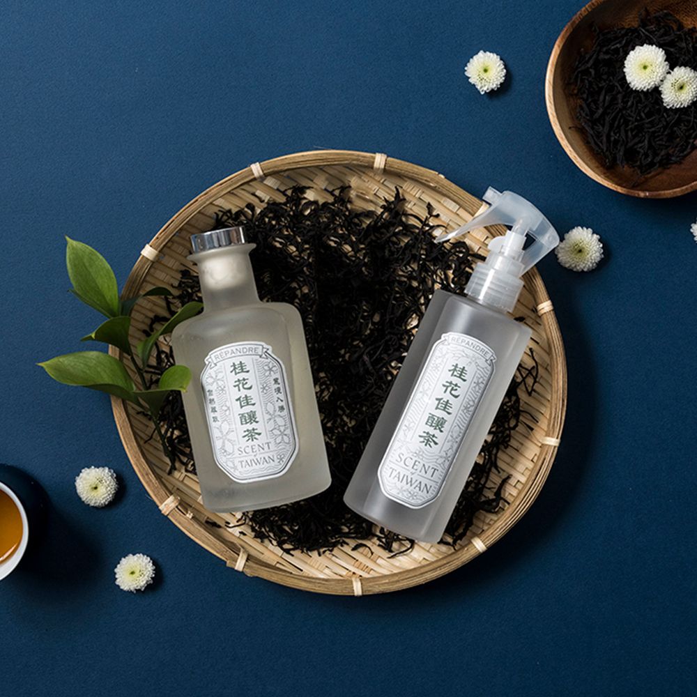 hoi!LAB 台灣茶香氛精油擴香+噴霧 ( 附含擴香棒 )/ 桂花佳釀茶