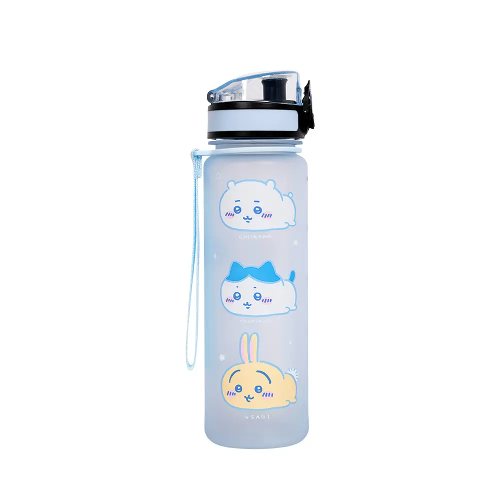跟著小可愛多喝水➤IMPACT怡寶吉伊卡哇Chiikawa兒童水壺/水杯/ 500ML/ 寶藍/ IMCHB01LB