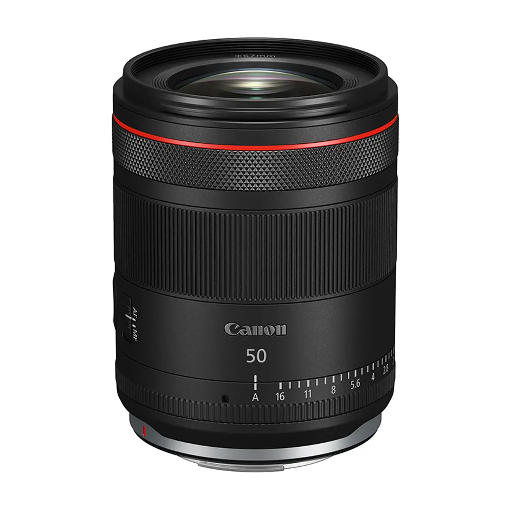 Canon 佳能 RF 50mm F1.4L VCM 輕巧超大光圈混合型標準 L鏡頭 公司貨 贈3C商品專用內裡絨布收納束口相機袋