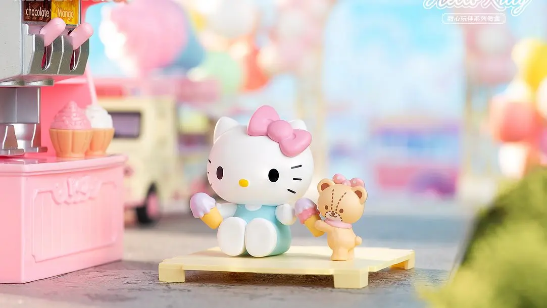 萌趣MOETCH Hello Kitty甜心玩伴系列盲盒/ 單入隨機