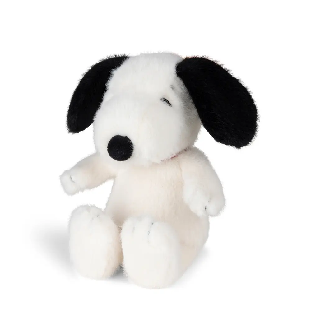 荷蘭BON TON TOYS Snoopy史努比環保毛絨玩偶/ 奶油/ 17cm