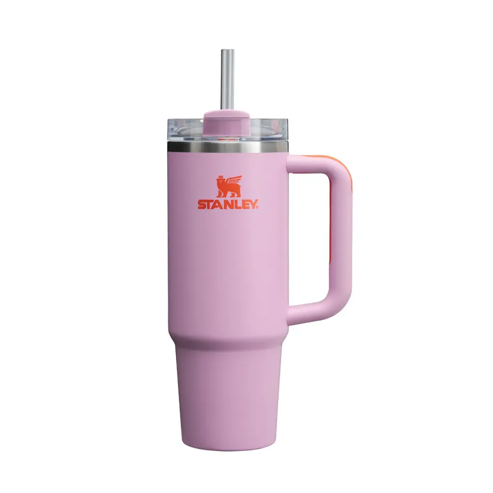 STANLEY冒險系列吸管隨手杯2.0/ 0.88L/ 橙心紫