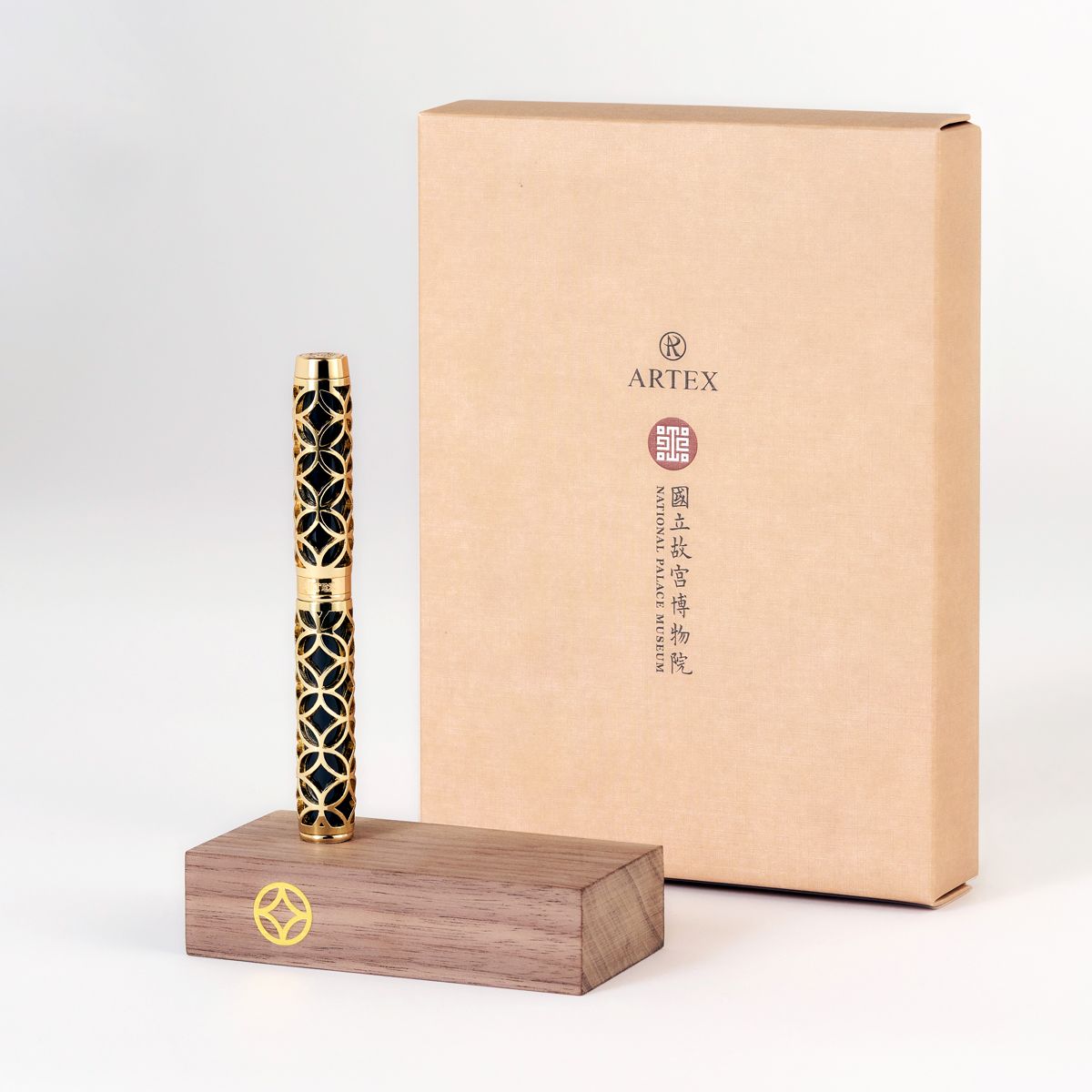 ARTEX x 故宮招財進寶鋼珠筆禮盒