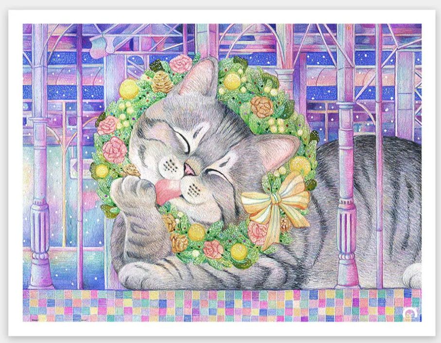Pintoo / 棉花獅 - 貓貓車站 / 1200片拼圖