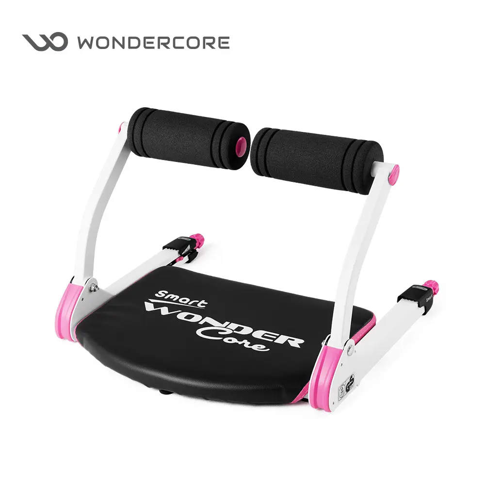 Wonder Core 萬達康 Smart 全能輕巧健身機 (愛戀粉) 健腹機/腹肌訓練器/仰臥起坐
