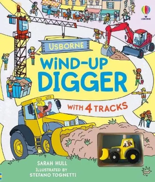 超人氣軌道跑跑書➤Wind-up Digger