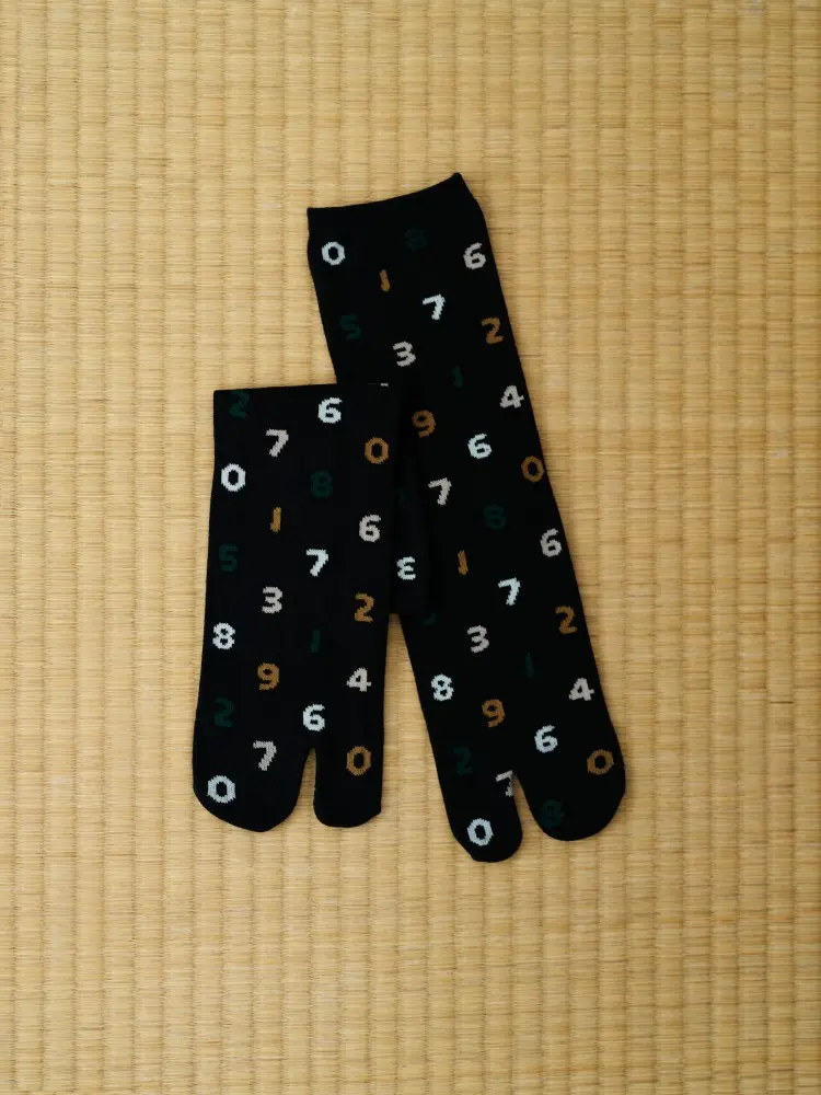 【誠品獨家】eslite x SOU．SOU足袋下/ 普/ SO-SU-U/ 23-25CM/ Black