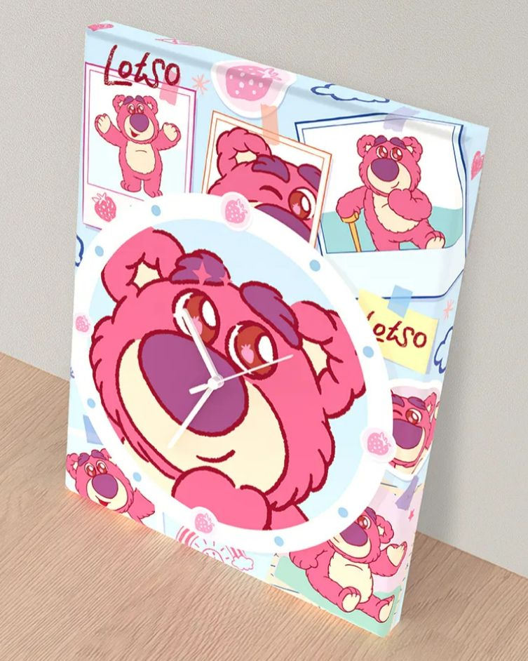 Pintoo / 無框時鐘拼圖 - 玩具總動員系列 - 草莓時間 / 366片拼圖