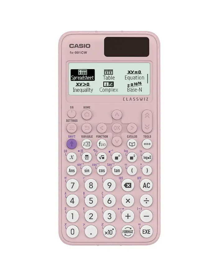 CASIO高階科學型計算機/ 粉紅/ FX-991CW-PK