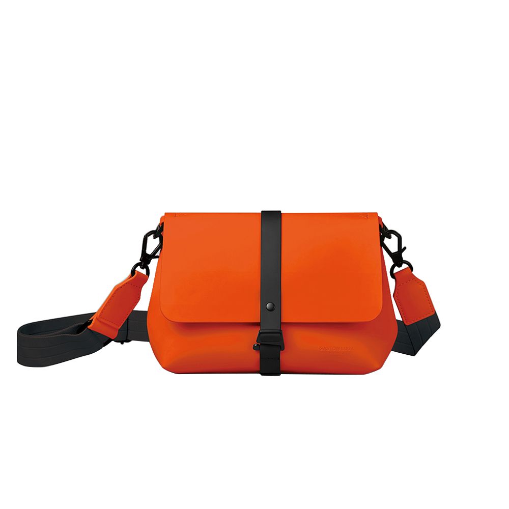 Gaston Luga Spläsh Crossbody Bag斜肩側背包/ 火焰橘
