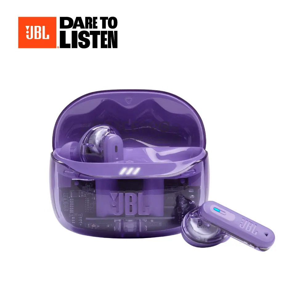 JBL Tune Beam 2 Ghost真無線降噪藍牙耳機/ 透紫