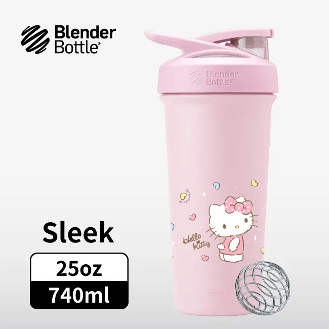 熱銷補庫🚩BlenderBottle 不鏽鋼水壺/ 三麗鷗/ Hello Kitty/ 愛心巧克力/ 25oz/ 740ml