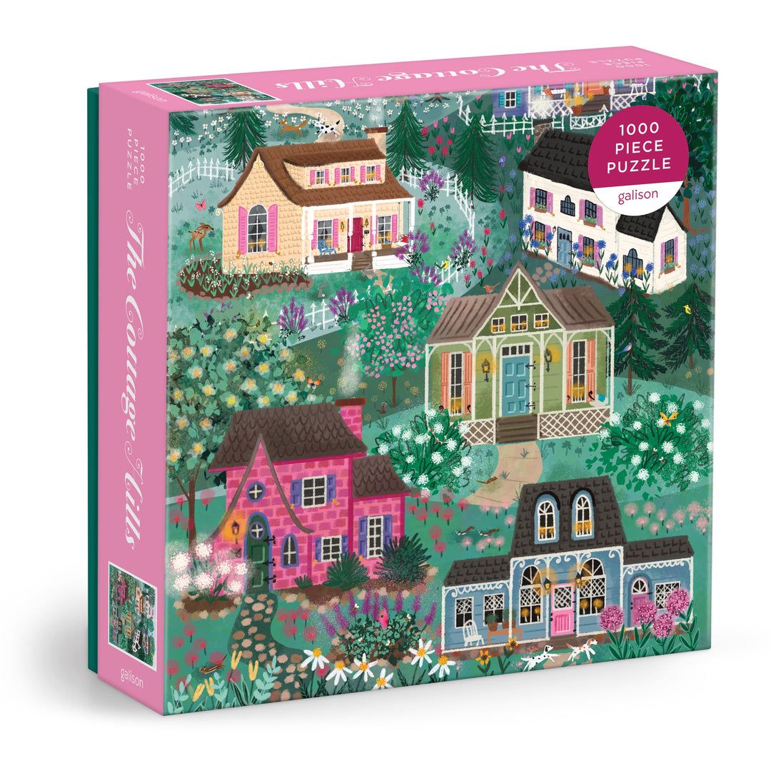 美國 galison 拼圖1000片/ Joy Laforme/ The Cottage Hills