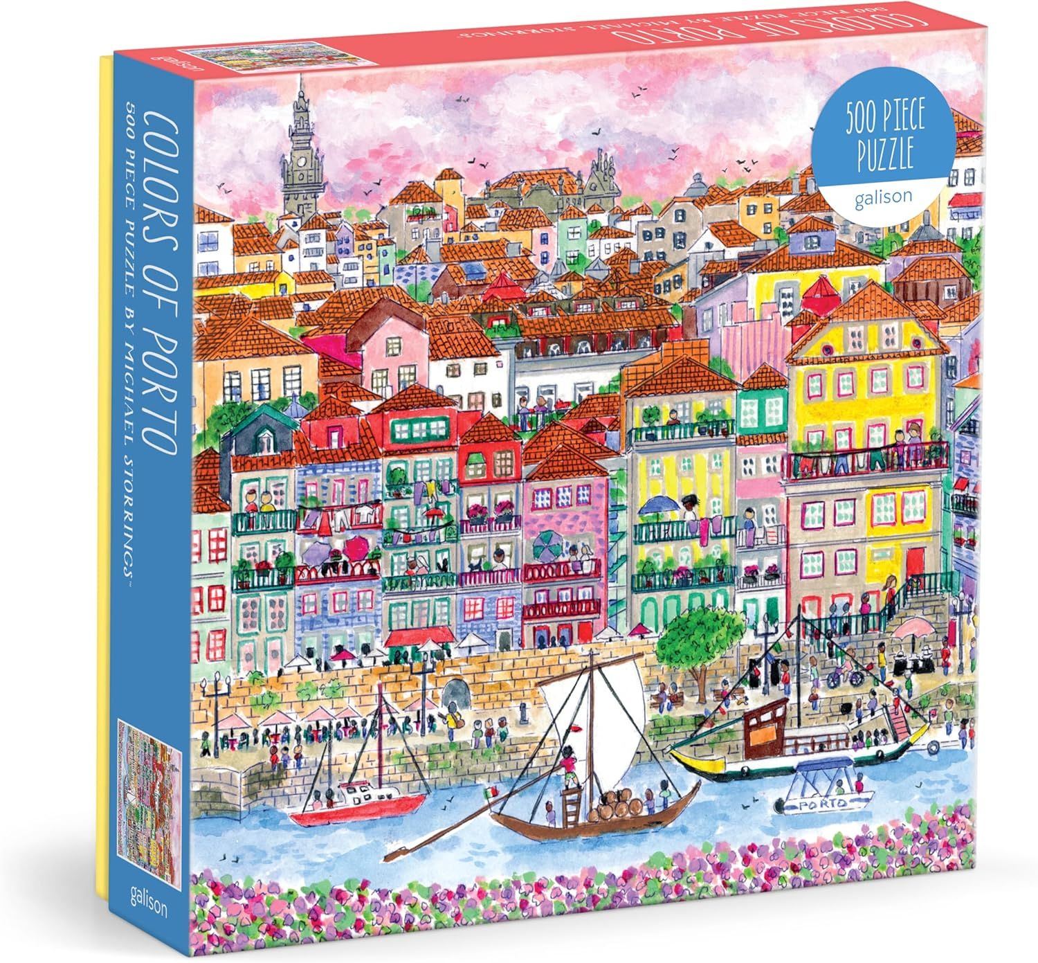 美國 galison 拼圖500片/ Michael Storrings/ Colors of Porto