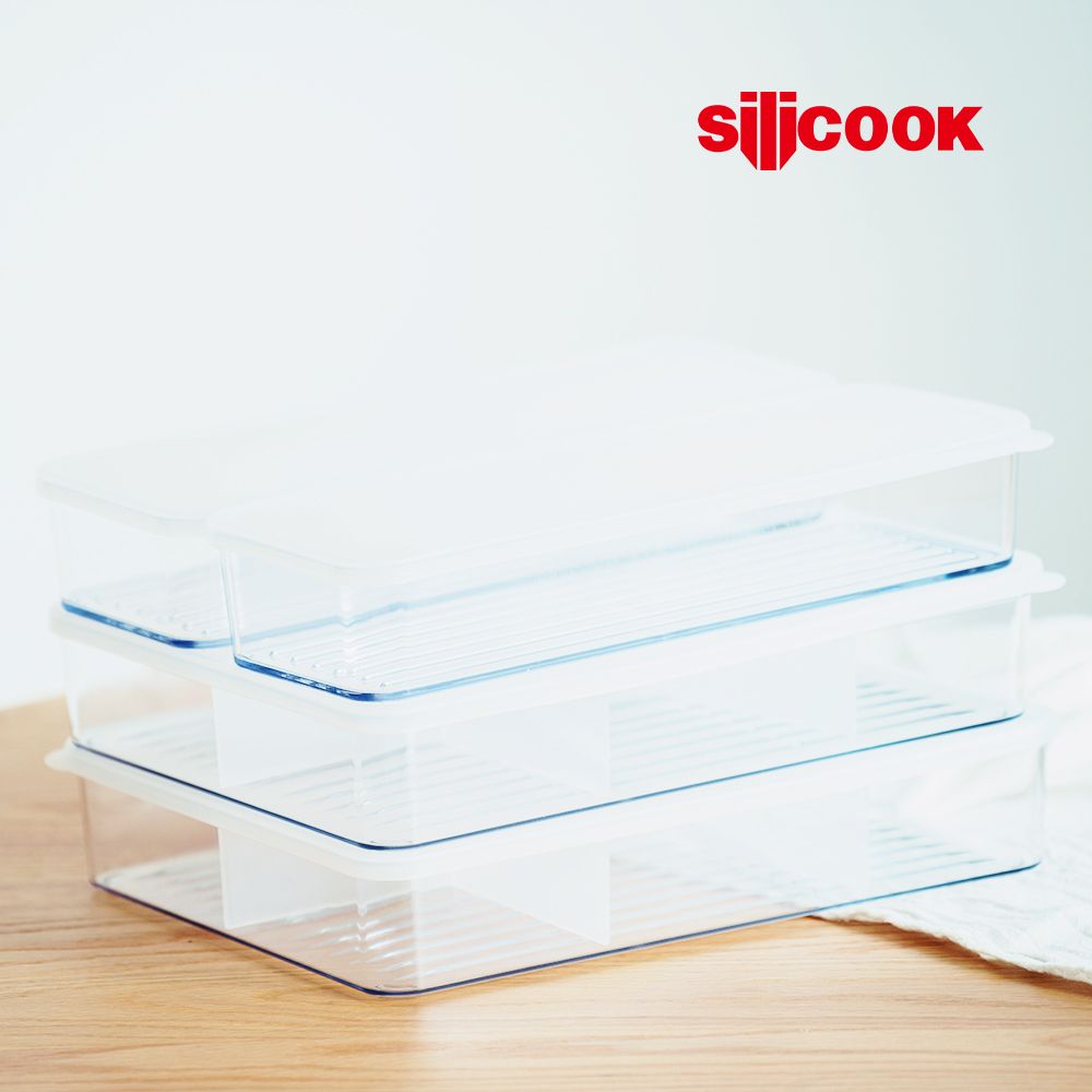 【韓國silicook】大型食材4件組 850ml&1900ml