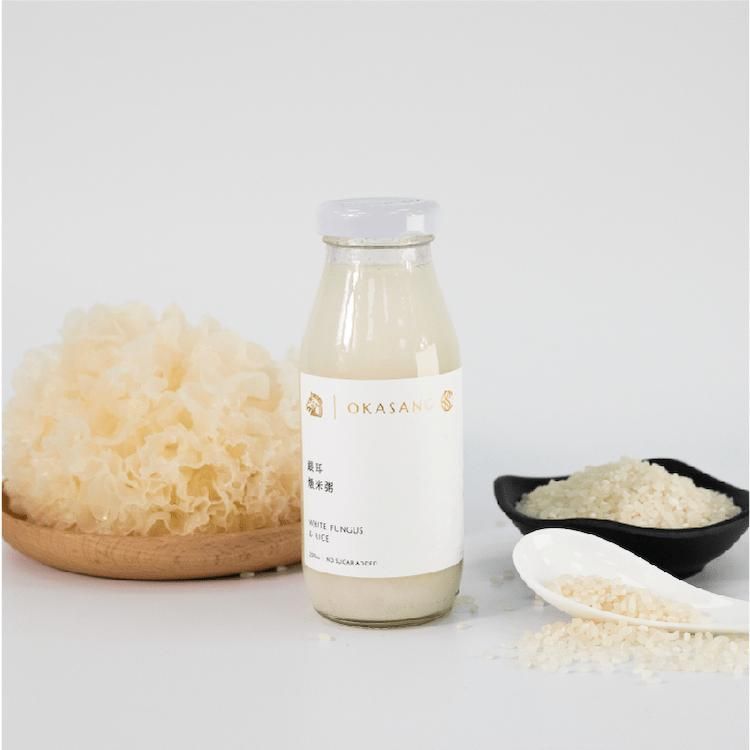 【O卡桑】精裝版銀耳燉米粥(無加糖)｜日常滋補 | 195mlx24罐