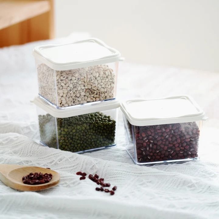 【韓國silicook】直立加高冰箱收納盒400ml(3入)