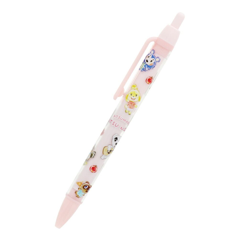日本 sun-star 動物森友會油性原子筆/ 0.7mm/ 黑/ 傳單