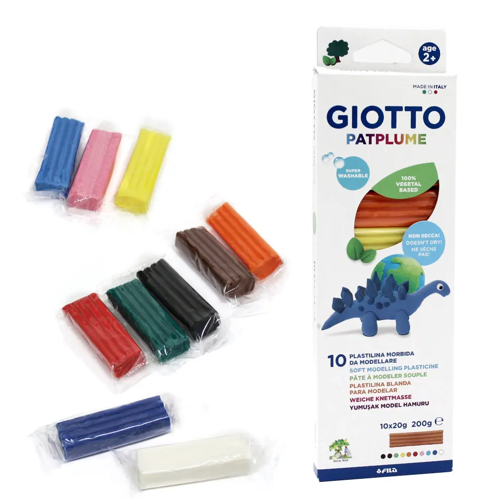 GIOTTO禮盒組蔬菜黏土/ 10x20g