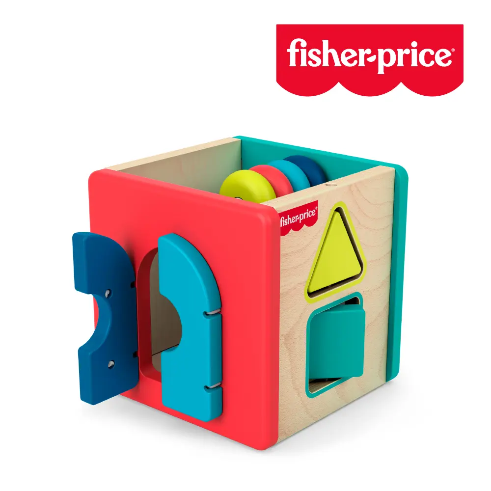 【Fisher price 費雪】木製活動方塊