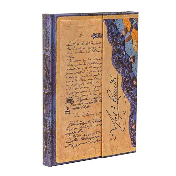 愛爾蘭 paperblanks 橫線筆記本/ 正常版/ Gaudi, The Manuscript of Reus