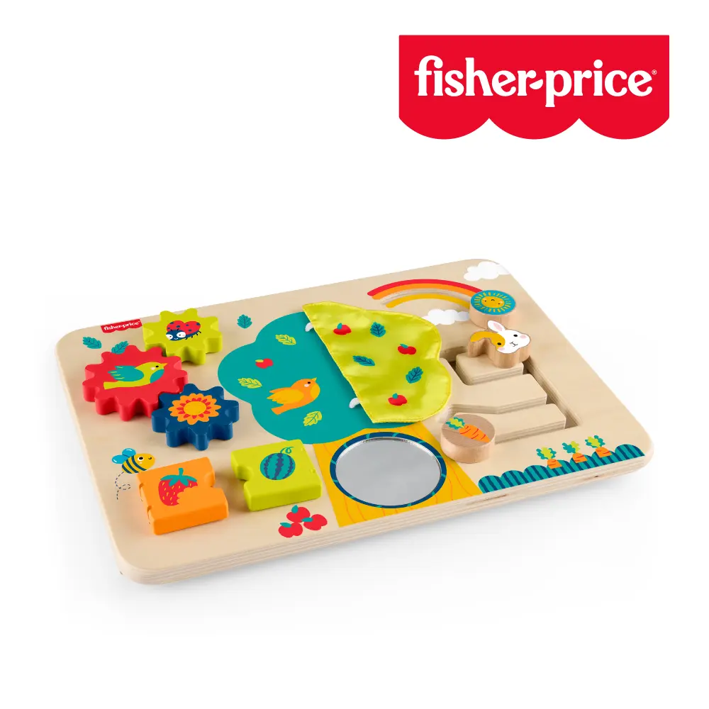 【Fisher price 費雪】木製忙碌板