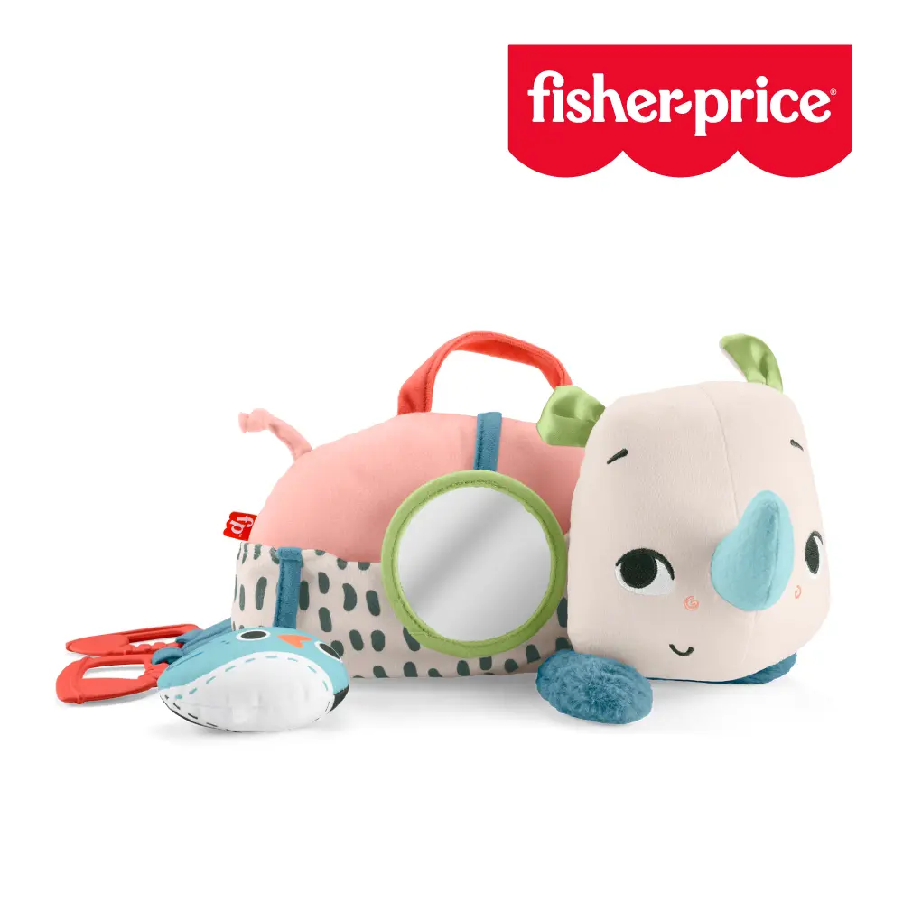 【Fisher price 費雪】趴睡小犀牛