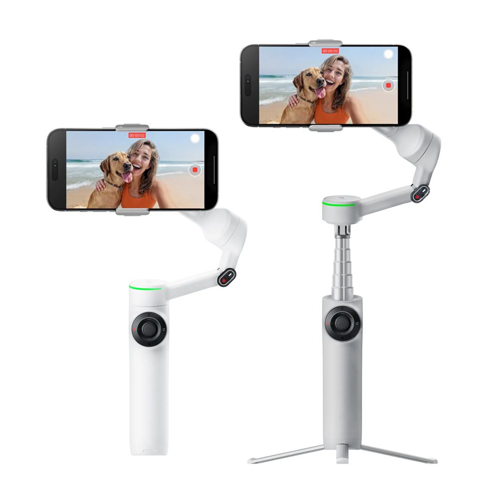 Insta360 Flow 2 Pro 創作者套裝 AI智能三軸手機穩定器 公司貨/ 灰色