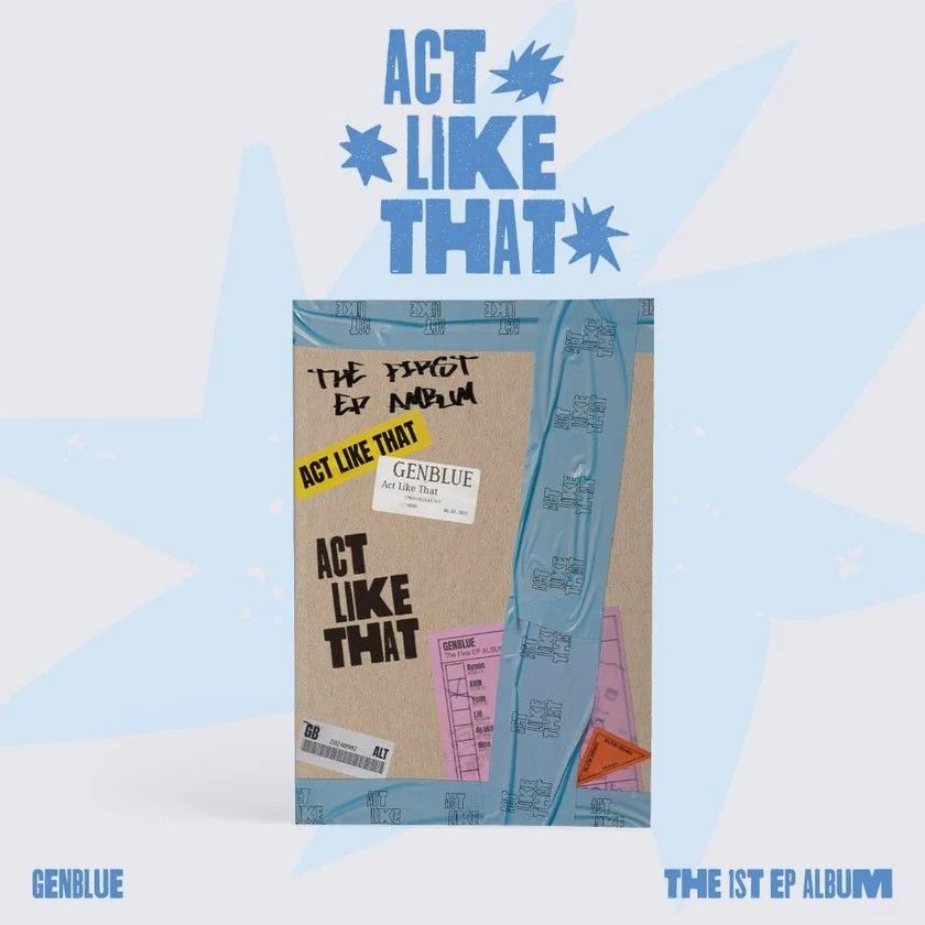 GENBLUE幻藍小熊➤ACT LIKE THAT (韓國進口版)