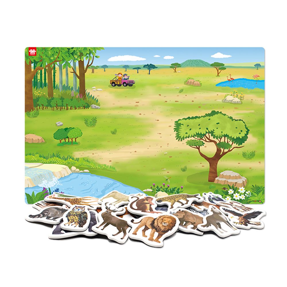 Ariati場景磁性壁貼/ 草原動物